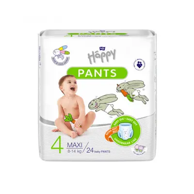 Happy Pants Maxi plenkové kalhotky 24ks