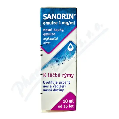 Sanorin 1mg/ml nas.gtt.eml.1x10ml