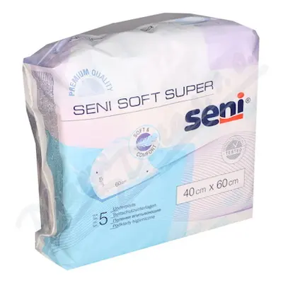 Seni Soft Super podložky absorpční 60x40cm 5ks