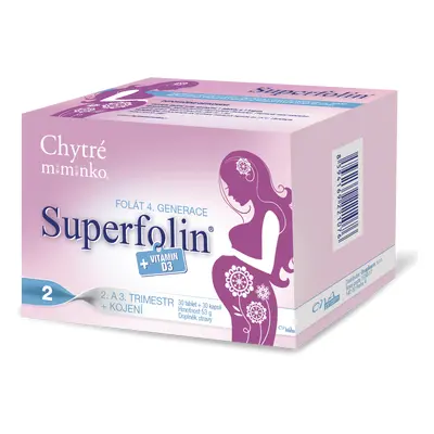 Chytré miminko superfolin 2 MAMA tbl.60+cps.60