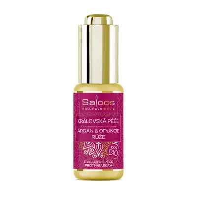 Saloos Královská péče Argan&Opuncie+Růže 20ml BIO