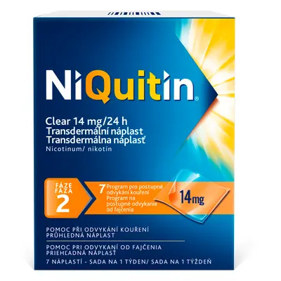 Niquitin Clear 14mg/24h Tdr Emp 7 Ii