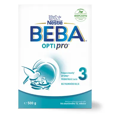 BEBA OPTIPRO 3 batolecí mléko 500g