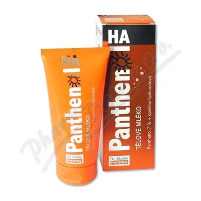 Panthenol HA tělové mléko 7% 200ml Dr.Müller