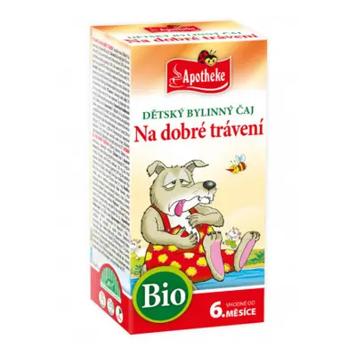 Apotheke Dětský čaj BIO dobré trávení 20x1.5g