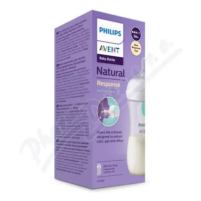 AVENT Láhev Response s ventilem AirFree 260ml 1m+