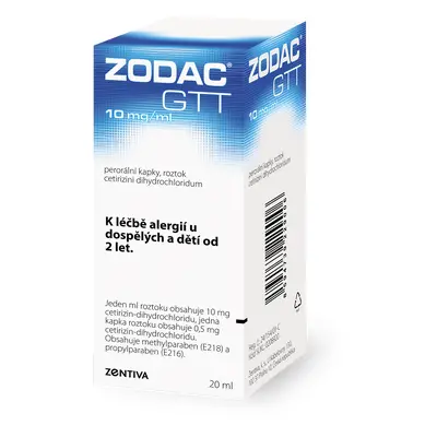 Zodac gtt.10mg/ml por.gtt.sol.1x20ml II