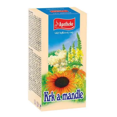 Apotheke Krk a mandle čaj 20x1.5g