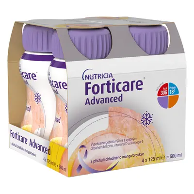 Forticare Advanced přích.mango/broskev sol.4x125ml