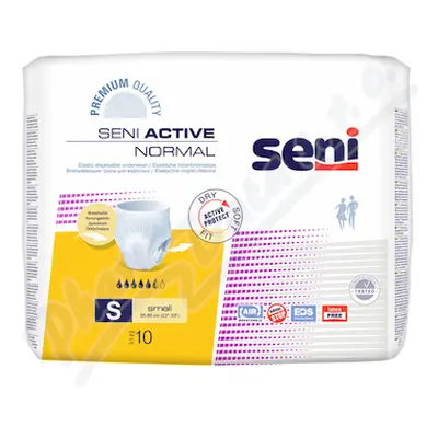 Seni Active Normal Small ink.plen.kalhotky 10ks