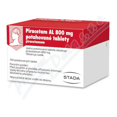 Piracetam AL 800mg tbl.flm.100