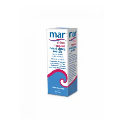 Mar Rhino 0.1% Nosní Sprej nas.spr.sol.15ml/15mg