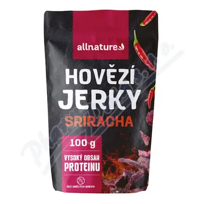 Allnature BEEF Sriracha Jerky 100g