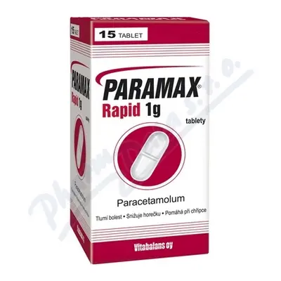 Paramax Rapid 1g por.tbl.nob.15x1000mg