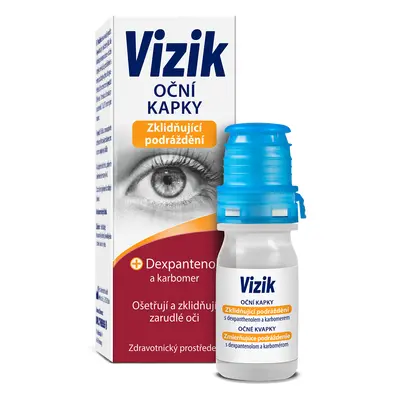 Vizik oční kapky zklidňující podráždění 10ml