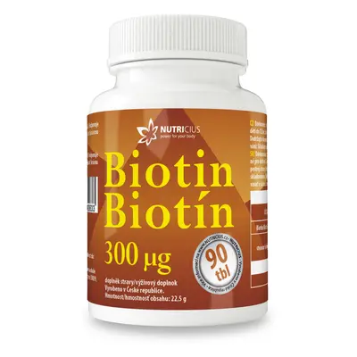 Biotin 300mcg tbl.90