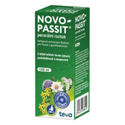 Novo-Passit, perorální roztok 100 ml