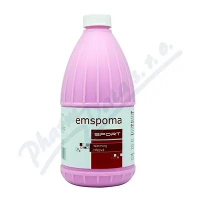 Emspoma Masážní emulze hřejivá O 1000ml (růžová)