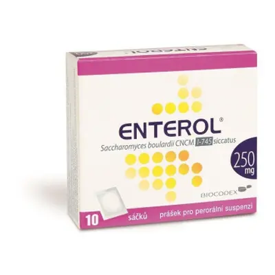 Enterol 250mg por.plv.sus.10