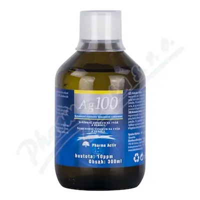 Koloidní stříbro Ag100 10ppm 300ml