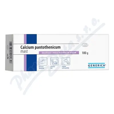 Calcium pantothenicum mast Generica 100g