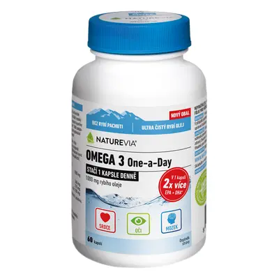 NatureVia Omega 3 One a Day cps.60