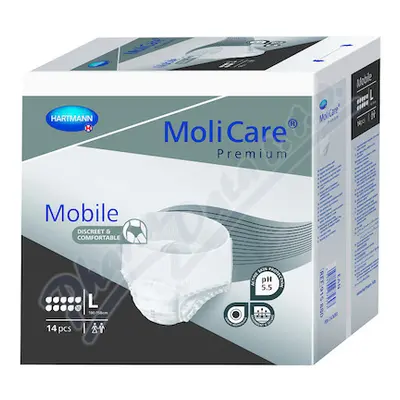 Inkont. kalh. MOLICARE MOBILE 10kapek Large 14ks