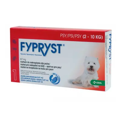 Fypryst Dogs spot-on pro psy 1x0.67ml