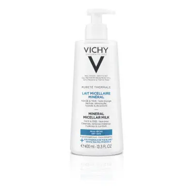 Vichy Pureté Thermale Minerální micelární mléko pro suchou pleť 400 ml