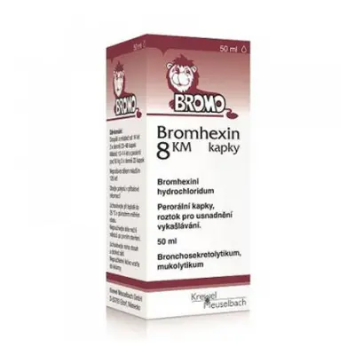 Bromhexin KM 8mg/ml por.gtt.sol.1x50ml