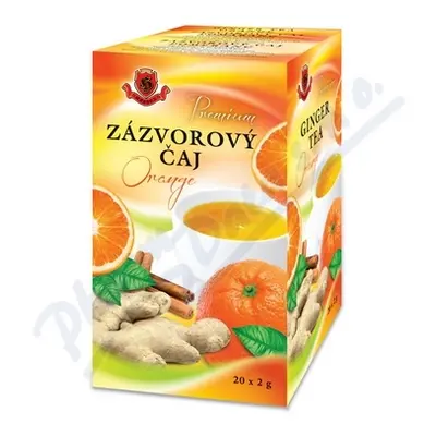 HERBEX Zázvorový čaj Orange (Pomeranč) n.s.20x2g