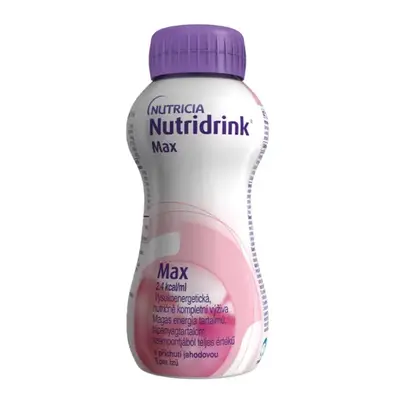 Nutridrink Max s př. jahodovou por.sol.4x300ml