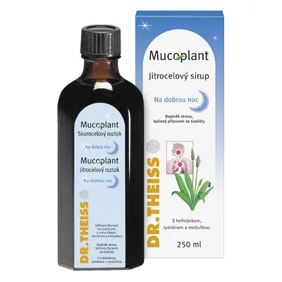 Mucoplant Jitrocelový roztok Na dobrou noc 250ml