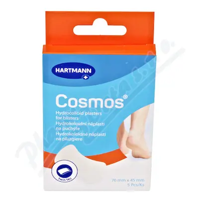 COSMOS náplast Na puchýře pat.TwinTec 45x76mm 5ks