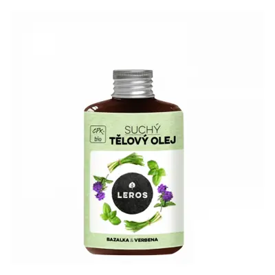 LEROS suchý tělový olej bazalka & verbena 100ml