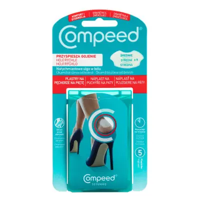 COMPEED Náplast na puchýře na paty 5ks