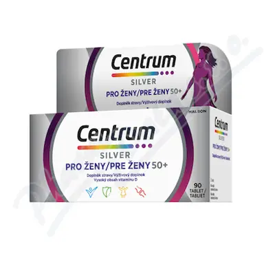 Centrum multivitamín pro ženy 50+ 90 tablet