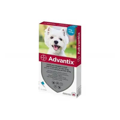 Advantix pro psy 4-10kg spot-on 1x1ml