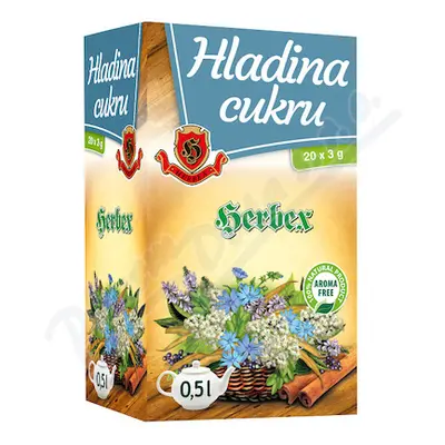 HERBEX Hladina cukru n.s.20x3g