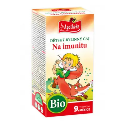 Apotheke Dětský čaj BIO na imunitu 20x1.5g