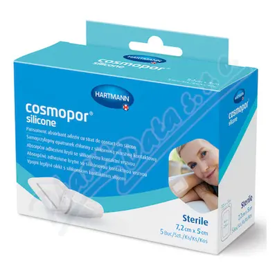 Cosmopor Silicone 7.2x5 cm 5ks