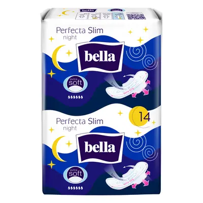 Bella Perfecta Slim night extra soft vložky 14ks