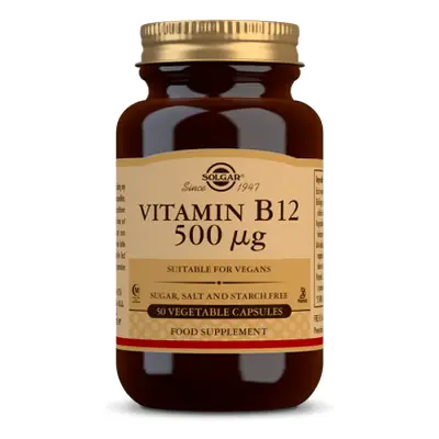 Solgar Vitamin B12 500 mcg cps.50