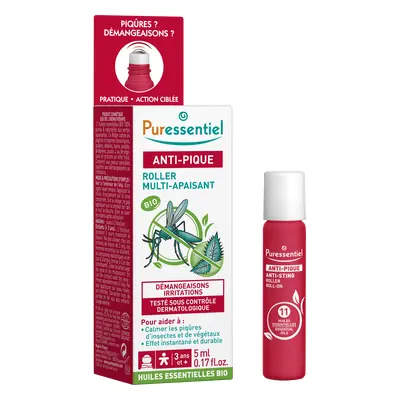 PURESSENTIEL Roller na bodnutí hmyzem 5ml