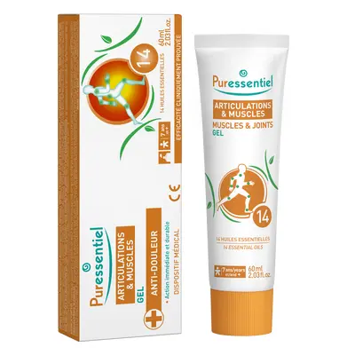 PURESSENTIEL Gel na bolavé svaly a klouby 60ml