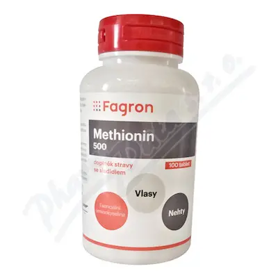 Methionin 500 tbl.100 Fagron