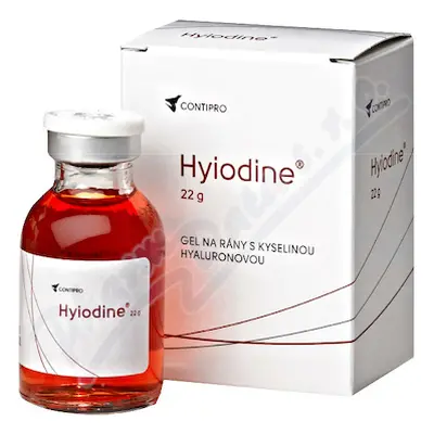 Hyiodine gel na rány s kyselinou hyaluronovou 22g