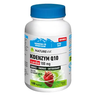 NatureVia Koenzym Q10 Cardio 100mg cps.120