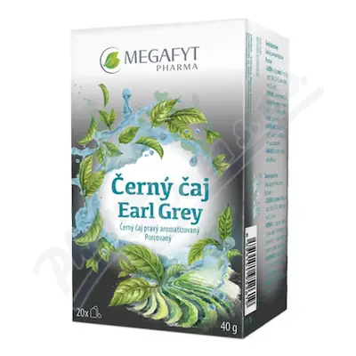 Megafyt Černý čaj Earl Grey 20x2g