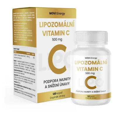 MOVit Lipozomální Vitamin C 500mg cps.120